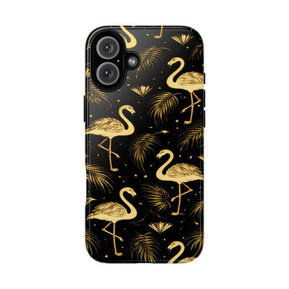 "Gold Flamingo" Mobile Phone Case
