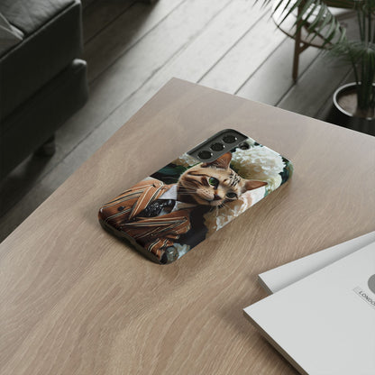 "The Feline Aristocrat" Mobile Phone Case