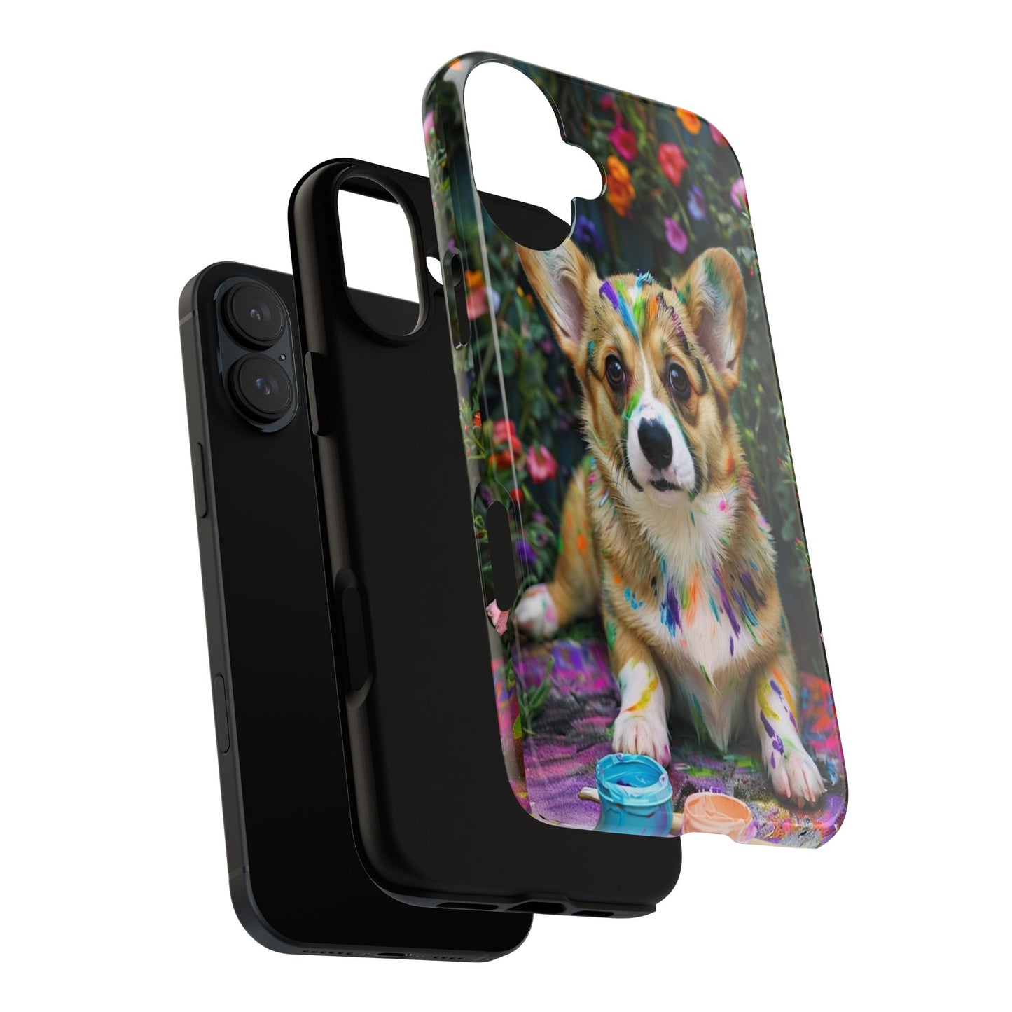 "Paint It Corgi" Mobile Phone Case