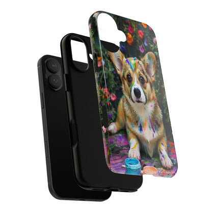 "Paint It Corgi" Mobile Phone Case