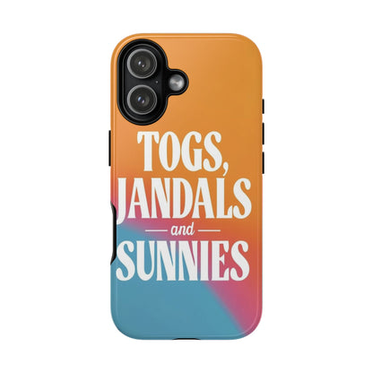 "Togs, Jandals and Sunnies" Mobile Phone Case