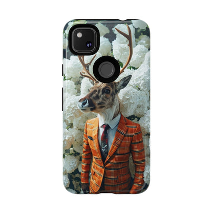 "The Stag" Mobile Phone Case (orange)