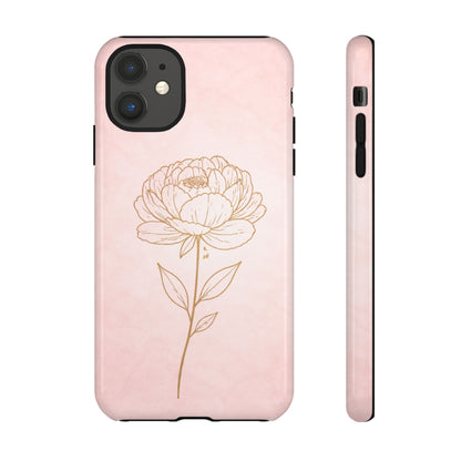 "Blush Peony" Mobile Phone Case