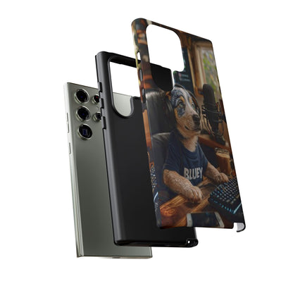 "Blue Heeler - a Tribute to Bluey" Mobile Phone Case