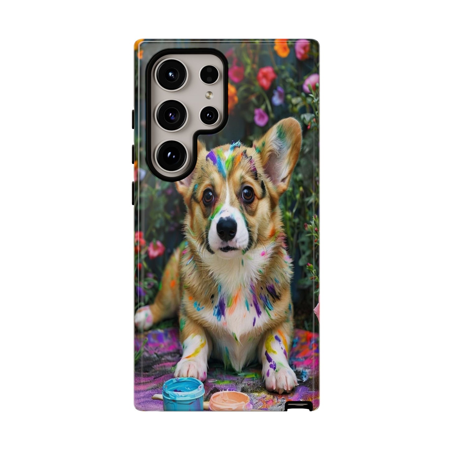 "Paint It Corgi" Mobile Phone Case