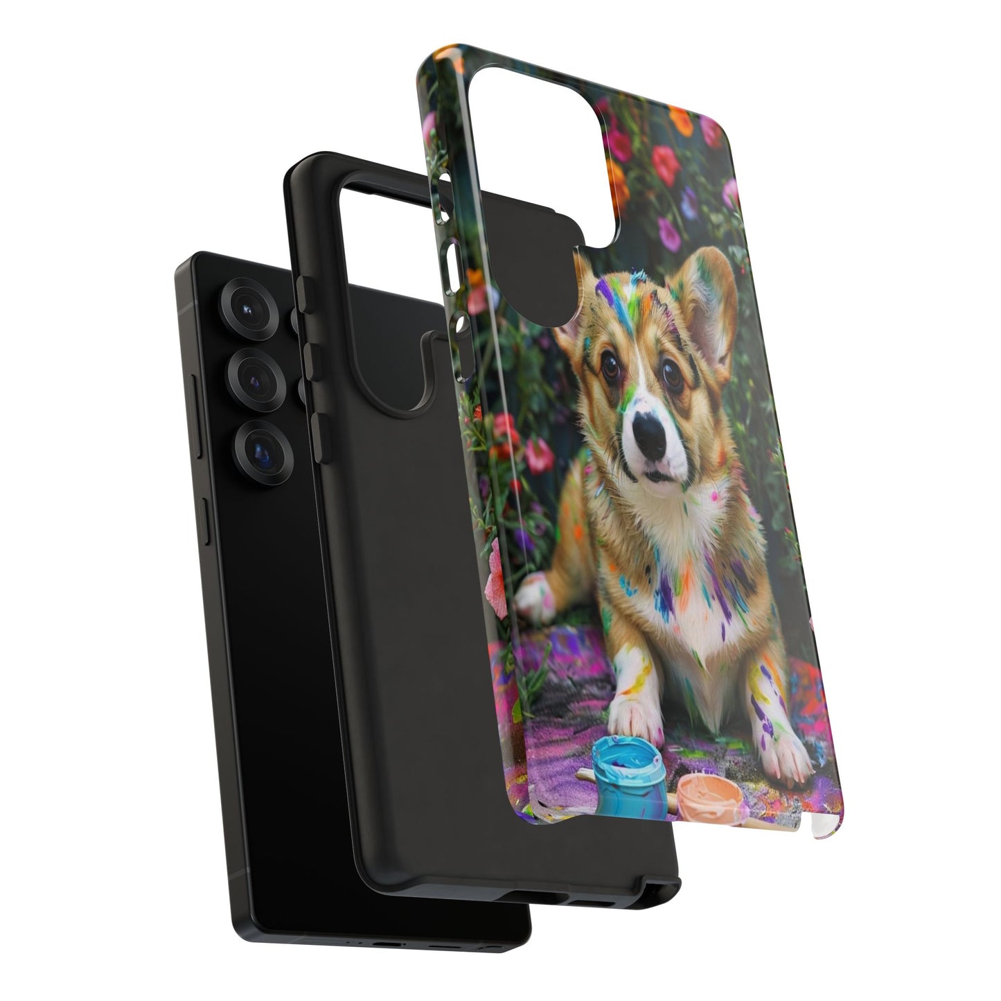"Paint It Corgi" Mobile Phone Case