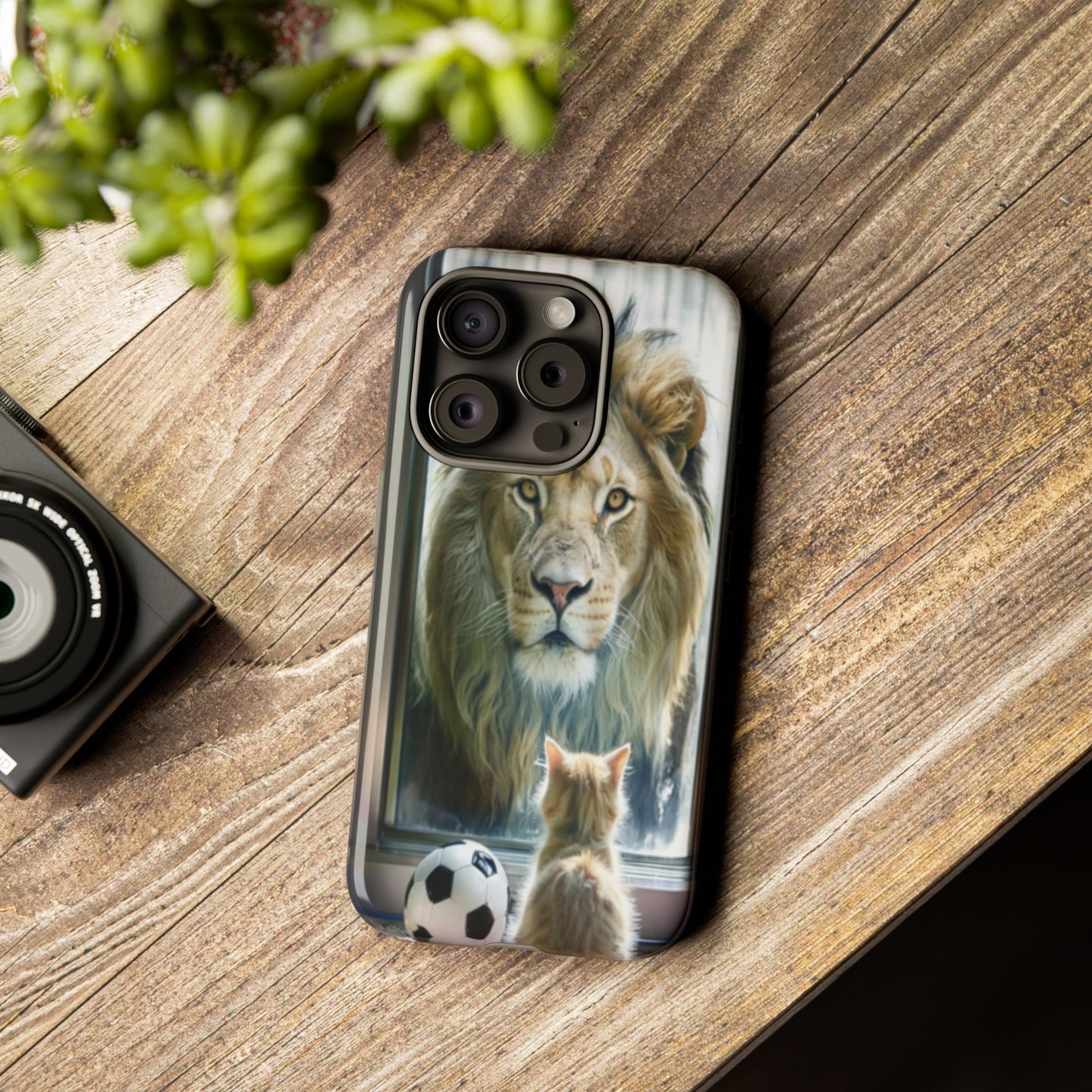 "The Lion Within" Mobile Phone Case (soccer)