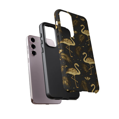 "Gold Flamingo" Mobile Phone Case