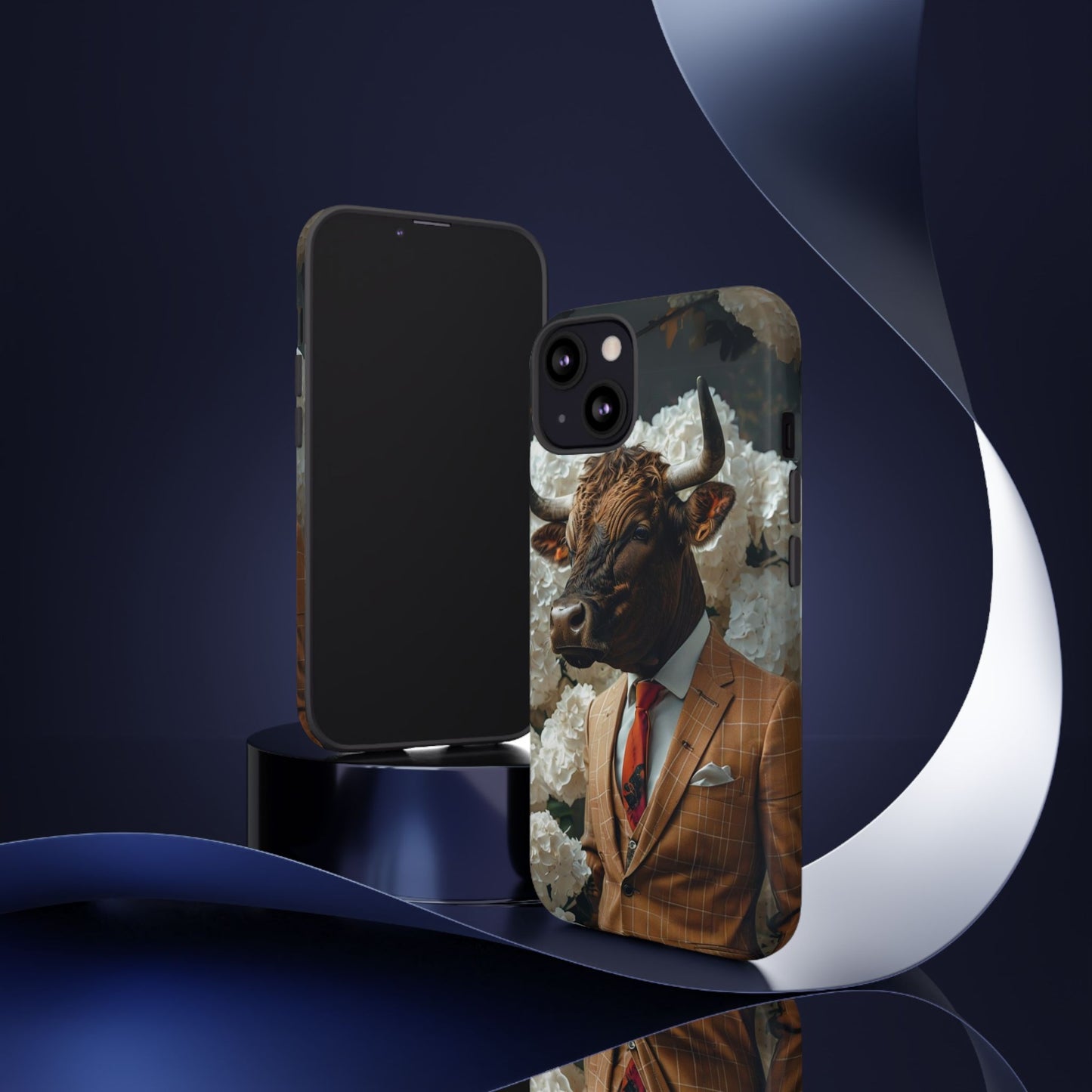 "The Genteel Bull" Mobile Phone Case