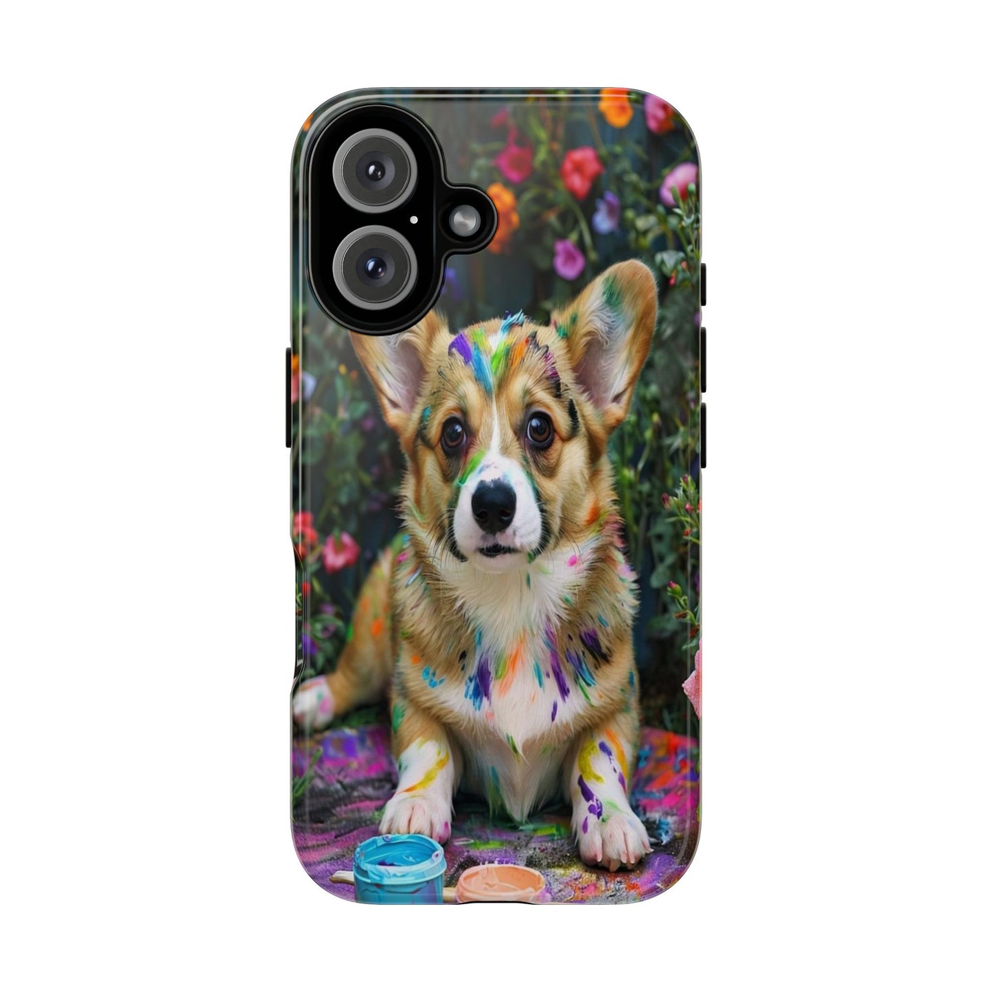 "Paint It Corgi" Mobile Phone Case