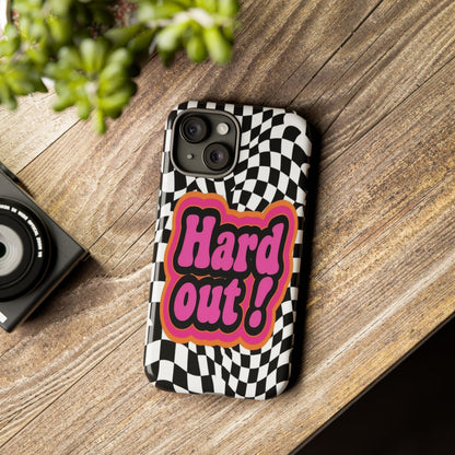 "Hard Out" Mobile Phone Case (pink)