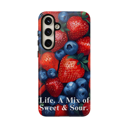 "Life. A Mix of Sweet and Sour" Mobile Phone Case