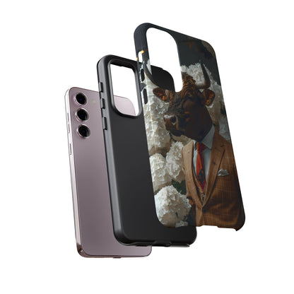 "The Genteel Bull" Mobile Phone Case