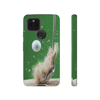 "Bunker Shot" Mobile Phone Case (light green)