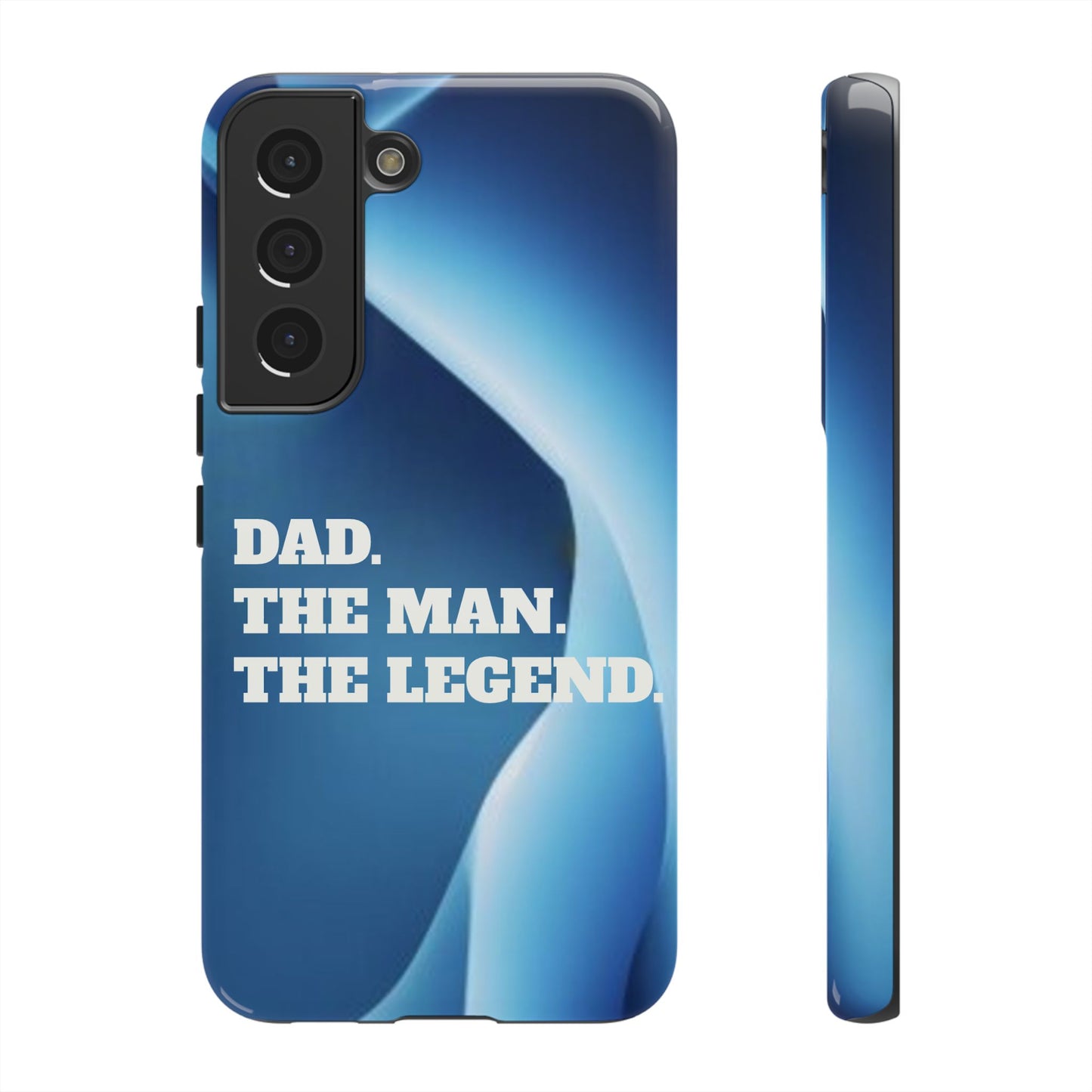"Dad.  The Man.  The Legend" Mobile Phone Case (blue)