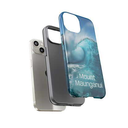 "Mount Maunganui" Mobile Phone Case (green)