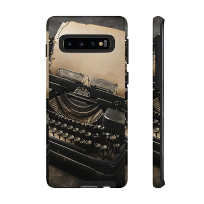 "Fade in. A Writer at the Cusp of Genius" Mobile Phone Case