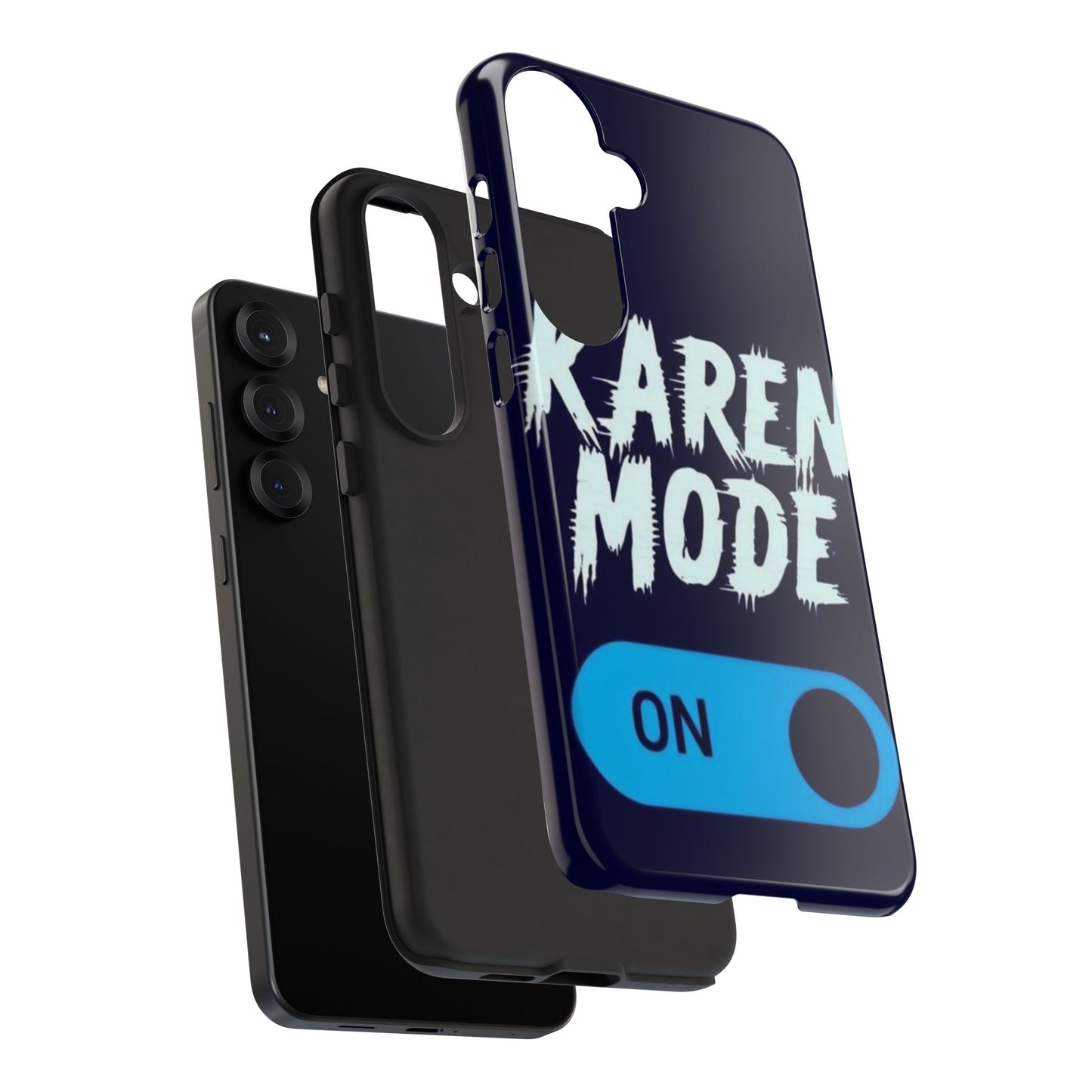 "Karen Mode On" Mobile Phone Case (blue)