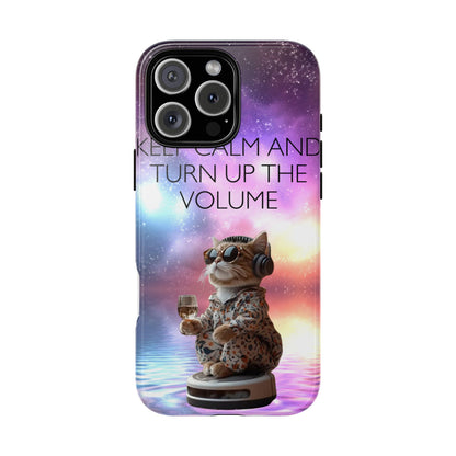 "Keep calm and turn up the Volume" Mobile Phone Case (mix)