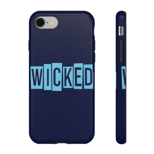 "Wicked" Mobile Phone Case (blue)