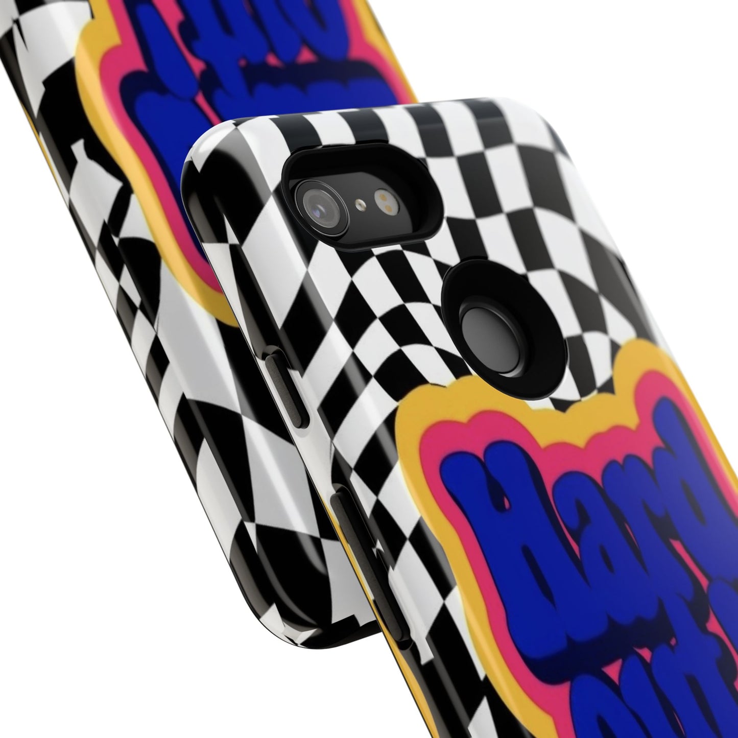 "Hard Out" Mobile Phone Case (blue)