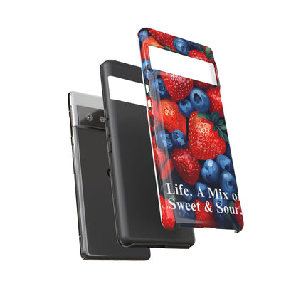 "Life. A Mix of Sweet and Sour" Mobile Phone Case