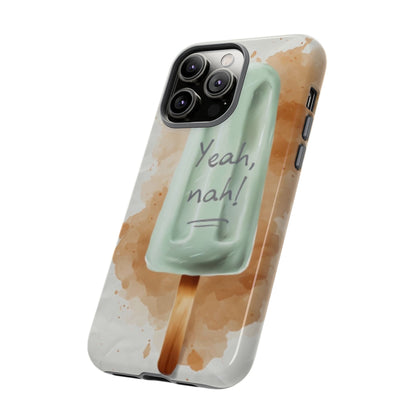 "Yeah, nah! Iceblock" Mobile Phone Case