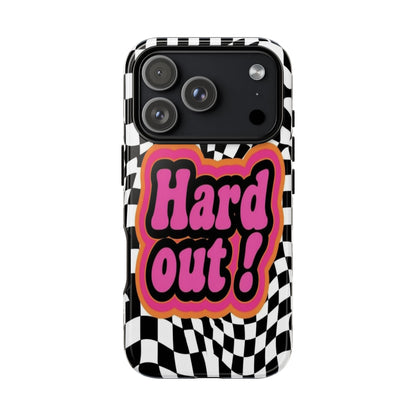 "Hard Out" Mobile Phone Case (pink)