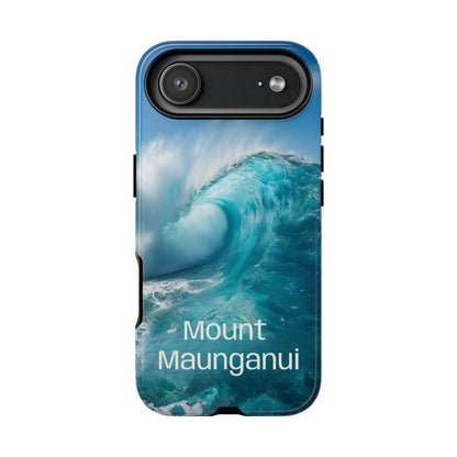"Mount Maunganui" Mobile Phone Case (green)