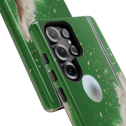"Bunker Shot" Mobile Phone Case (light green)