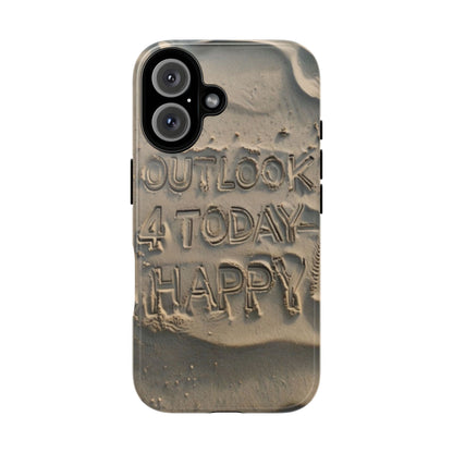 "Life is Short.  Be Happy" Mobile Phone Case