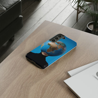 "She Who Carries the World" Mobile Phone Case
