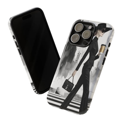 "Chic City Stroll" Mobile Phone Case