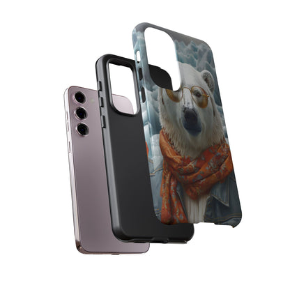 "Urban Zen Polar Bear" Mobile Phone Case