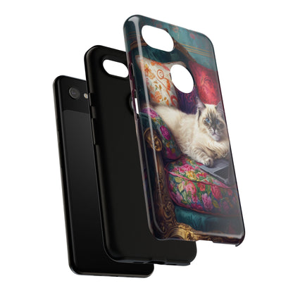 "Purr-sian Productivity" Mobile Phone Case