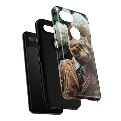 "The Feline Aristocrat" Mobile Phone Case