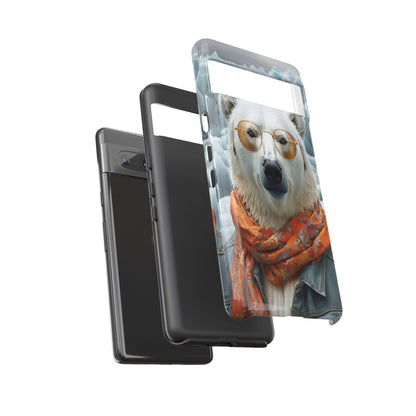 "Urban Zen Polar Bear" Mobile Phone Case