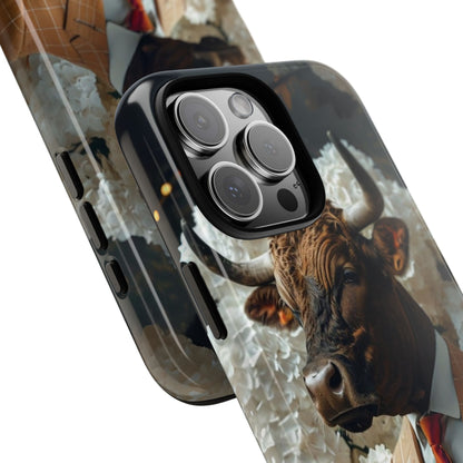 "The Genteel Bull" Mobile Phone Case