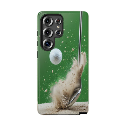 "Bunker Shot" Mobile Phone Case (light green)