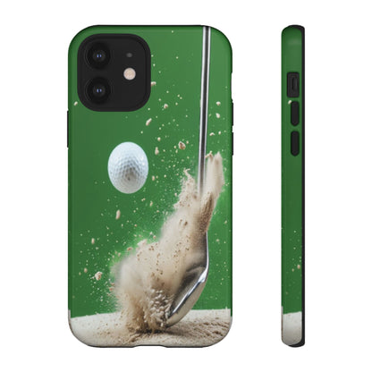 "Bunker Shot" Mobile Phone Case (light green)