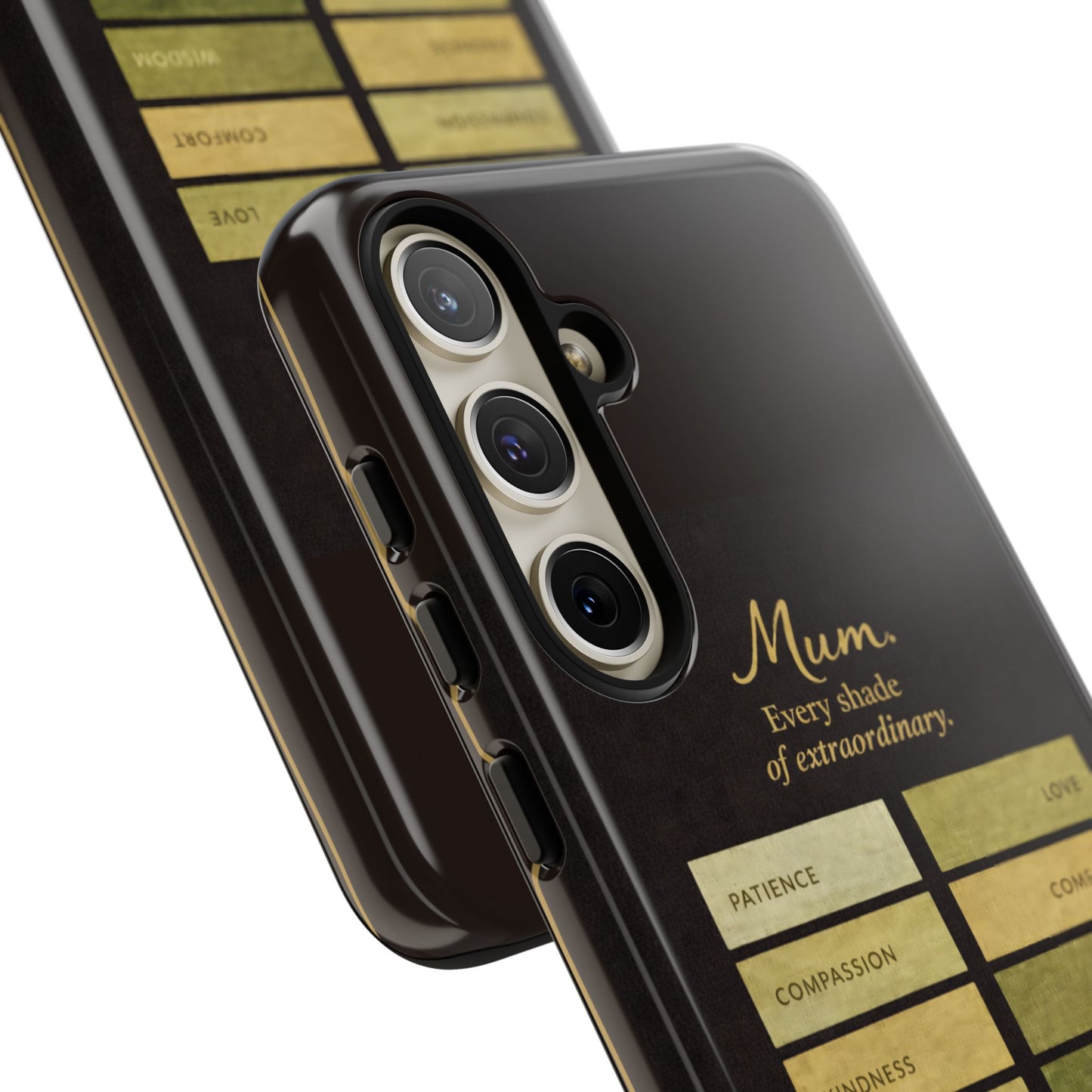 "Every Shade of Extraordinary" Mobile Phone Case (green)