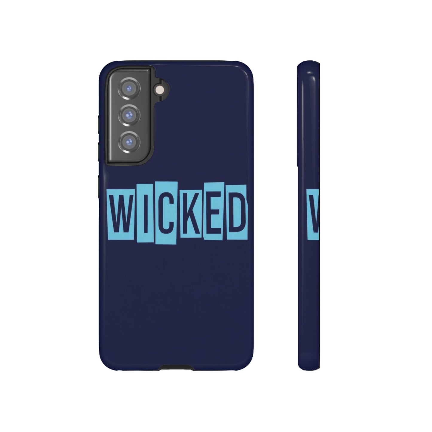 "Wicked" Mobile Phone Case (blue)
