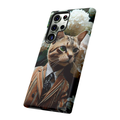 "The Feline Aristocrat" Mobile Phone Case