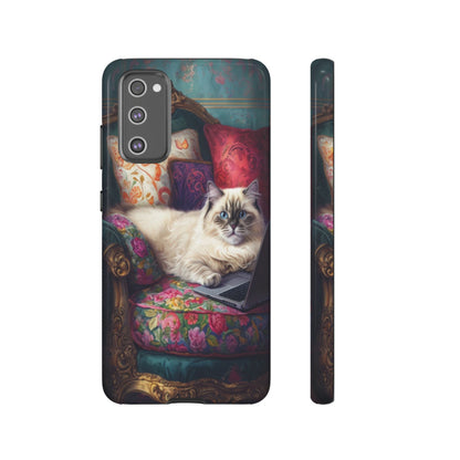 "Purr-sian Productivity" Mobile Phone Case