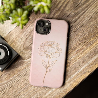 "Blush Peony" Mobile Phone Case