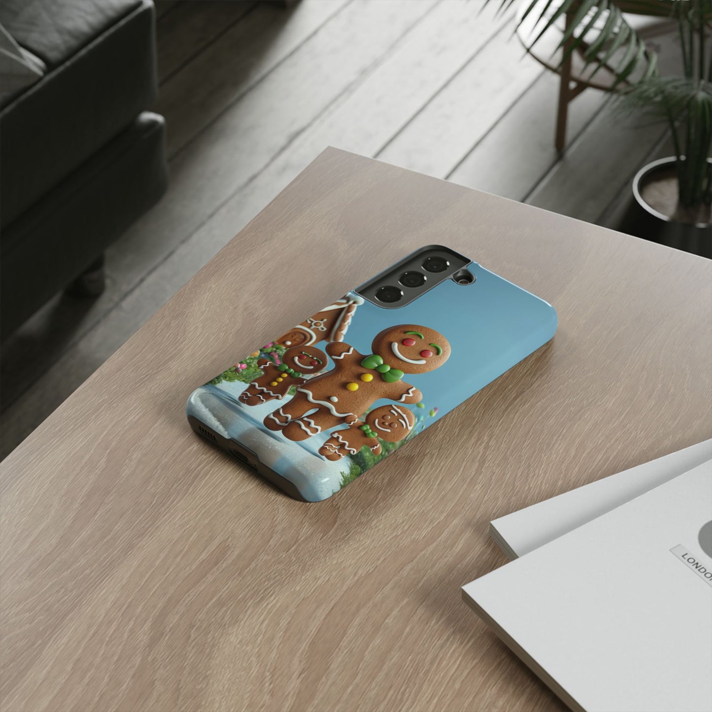 "Gingerbread Getaway" Mobile Phone Case