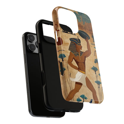 "Tutankhaman Takes the Pass" Mobile Phone Case