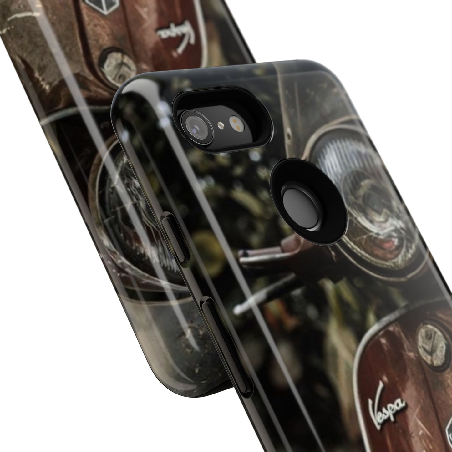 "Vespa. Old Soul, Full Tank" Mobile Phone Case