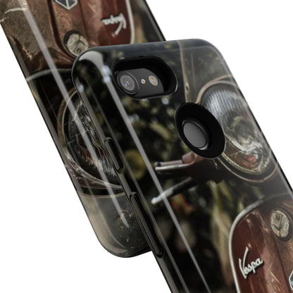 "Vespa. Old Soul, Full Tank" Mobile Phone Case