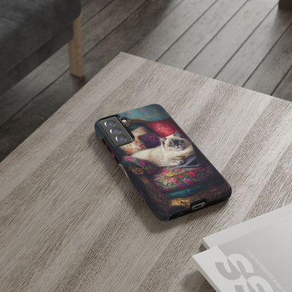 "Purr-sian Productivity" Mobile Phone Case